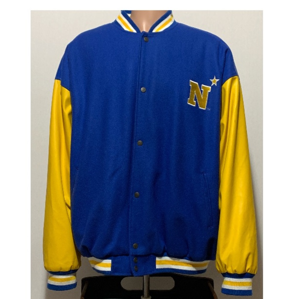 Steve&Barry Leather Navy Midshipman Football
